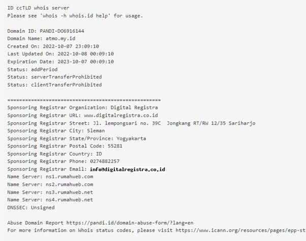 whois atmo